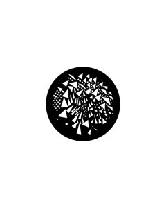 Standard Steel Gobo #77749 - Arcadia 23 - Size E (37.5mm)