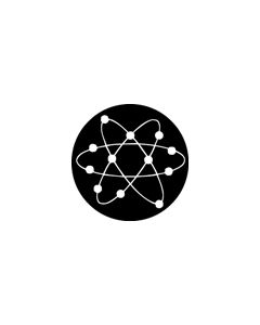 Standard Steel Gobo #78239 - Fusion - Size E (37.5mm)