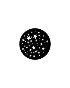 Standard Steel Gobo #79225 - Stars 11 - Size E (37.5mm)