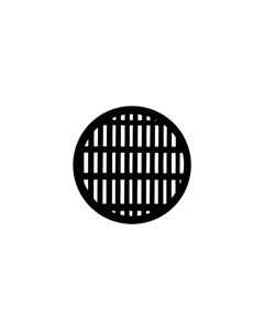 Standard Steel Gobo #77756 - Grating - Size E (37.5mm)