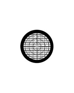 Standard Steel Gobo #77888 - Line Up Grid - Size E (37.5mm)