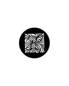 Standard Steel Gobo #78405 - Decor Block - Size E (37.5mm)