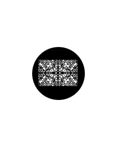 Standard Steel Gobo #78467 - Window Grill - Size E (37.5mm)
