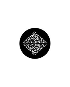Standard Steel Gobo #78524 - Christof Grill - Size E (37.5mm)