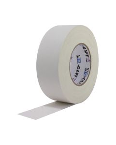 Pro Gaff Matte Cloth Tape (2" x 55 yd) - White