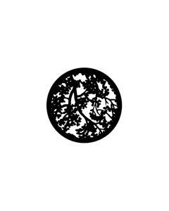 Standard Steel Gobo #77109 - Blossoms (Detail) - Size B (86mm)