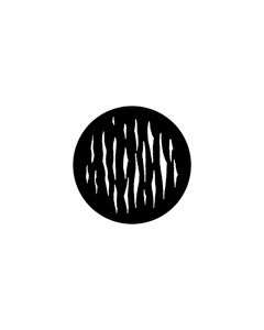 Standard Steel Gobo #77716 - Tree Trunks - Size B (86mm)