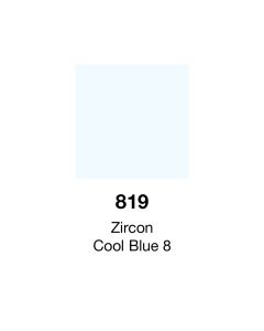 819 Zircon Cool Blue 8  - Filter - 24" x 24" Sheet