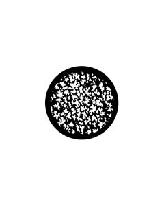 Standard Steel Gobo #77119 - Leaf Breakup (Small) - Size B (86mm)