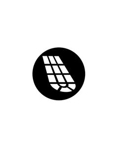 Standard Steel Gobo #77645 - Venetian Shadow - Size B (86mm)