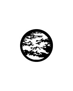 Standard Steel Gobo #78216 - Moon Clouds - Size B (86mm)