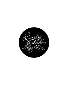 Standard Steel Gobo #78109 - Theatre - Size B (86mm)
