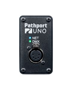 Pathport UNO Portable Gateway with 1 XLR5f DMX Output