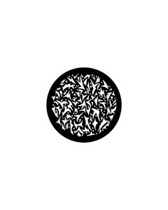 Standard Steel Gobo #77785 - Sharp Breakup (Medium) - Size B (86mm)