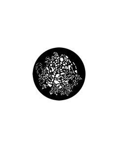 Standard Steel Gobo #77736 - Butterfly Web - Size B (86mm)