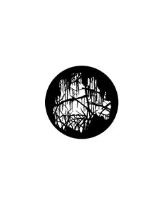 Standard Steel Gobo #77862 - Spooky Wood - Size B (86mm)