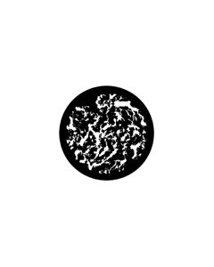 Standard Steel Gobo #78417 - Tight Stipple - Size B (86mm)