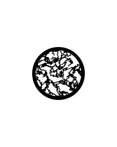 Standard Steel Gobo #78421 - Jagged Moonlight - Size B (86mm)