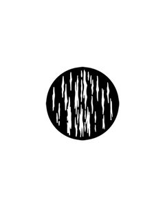 Standard Steel Gobo #79203 - Linear 10 - Size B (86mm)