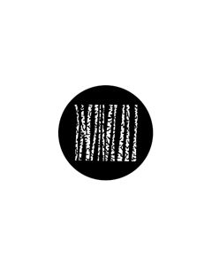 Standard Steel Gobo #77548 - Birches - Size B (86mm)