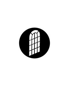 Standard Steel Gobo #79012 - Distorted Venetian - Size B (86mm)