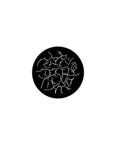 Standard Steel Gobo #79664 - Reflected Water 3 - Size B (86mm)