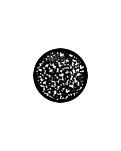 Standard Steel Gobo #76596 - Sponge Texture - Size B (86mm)
