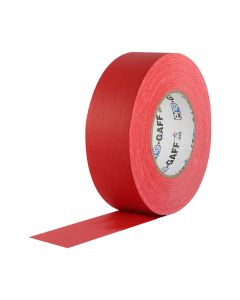 Pro Gaff Matte Cloth Tape (2" x 55 yd) - Red