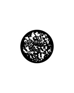 Standard Steel Gobo #76597 - Scrunched - Size B (86mm)