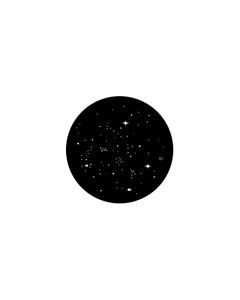 Standard Steel Gobo #77514 - Star Cluster - Size B (86mm)