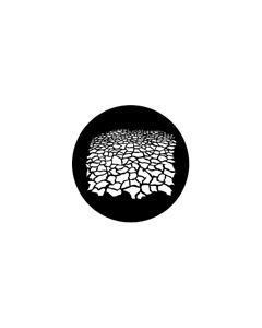 Standard Steel Gobo #77619 - River Bed - Size B (86mm)