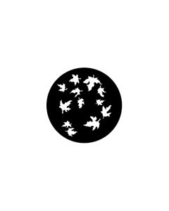 Standard Steel Gobo #77857 - Autumnal - Size B (86mm)
