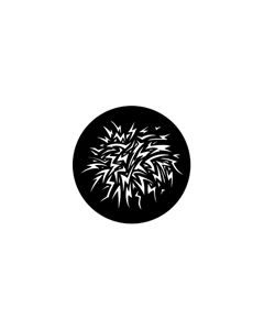Standard Steel Gobo #77418 - Crackle - Size B (86mm)