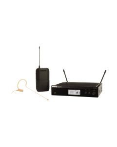 BLX14R/MX53 Wireless Rack-Mount Presenter System with MX153 Earset Microphone, Power Supply - Frequency: H9 (512-542 MHz) 