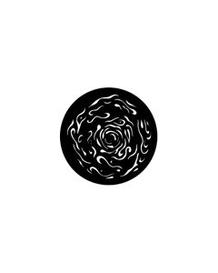 Standard Steel Gobo #77387 - Requiem - Size B (86mm)