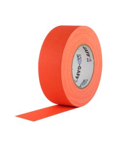 Pro Gaff Matte Cloth Tape (2" x 50 yd) - Fluorescent Orange