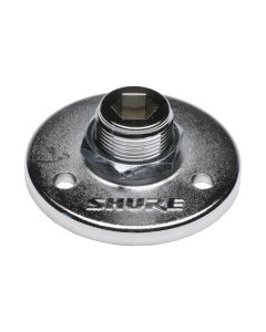 A12 Small Mounting Flange (5/8"-27 Threaded) - Matte Silver