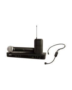 BLX1288/PGA31 Wireless Combo System with PG58 Handheld, PGA31 Headset, Power Supply - Frequency: H9 (512-542 MHz) 