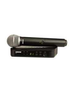 BLX24/PG58 Wireless Vocal System with PG58, Power Supply - Frequency: H10 (542-572 MHz) 