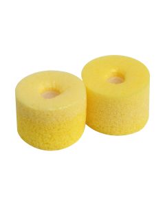 EAYLF1 Yellow Foam Sleeves for Sound Isolating Earphones (5-Pairs) 