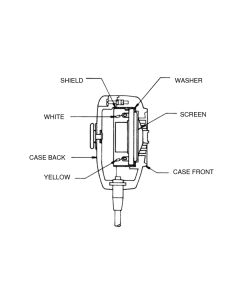 R103 Replacement Cartridge for 514B Omnidirectional Dynamic Paging Microphone