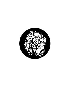 Standard Steel Gobo #77101 - Tree 5 - Size B (86mm)