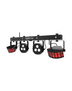 GigBAR Flex 3-in-1 Pack-n-Go Lighting System with Power Cord, Remote, Footswitch, Carry Bag