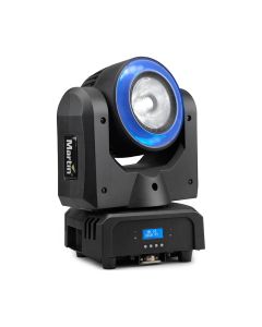 RUSH MH 10 Beam FX Super-Compact LED Bean Light with RGBW Color Mixing and LED Pixel Ring (Cardboard Box)