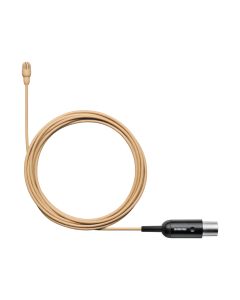 TL47 TwinPlex Subminiature Lavalier Microphone with MTQG Connector, Accessory Kit - Tan