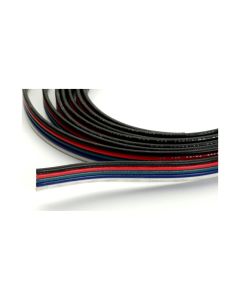 Ribbon Cable with Five Conductors and 18-Gauge for QolorFLEX LED Tape (Per Foot)