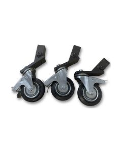 PTW50507BK-B Tripod Casters for HD Followspots (Set of 3)