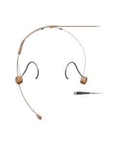 TH53 TwinPlex TH53 Subminiature Headset Microphone with MicroDot Connector - Cocoa