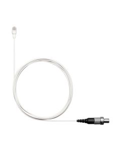 TL45 TwinPlex Subminiature Lavalier Microphone with LEMO3 Connector - White