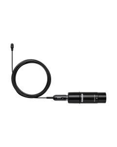 TL47 TwinPlex Subminiature Lavalier Microphone with 3-Pin XLR Connector, Accessory Kit - Black